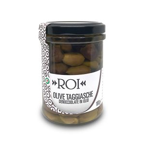 TAGGIASCA OLIVES PITTED IN EXTRA VIRGIN OLIVE OIL