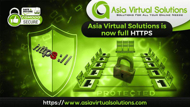Asia Virtual Solutions Website is Now Fully HTTPS:// 1 Asia Virtual Solutions is HTTPS