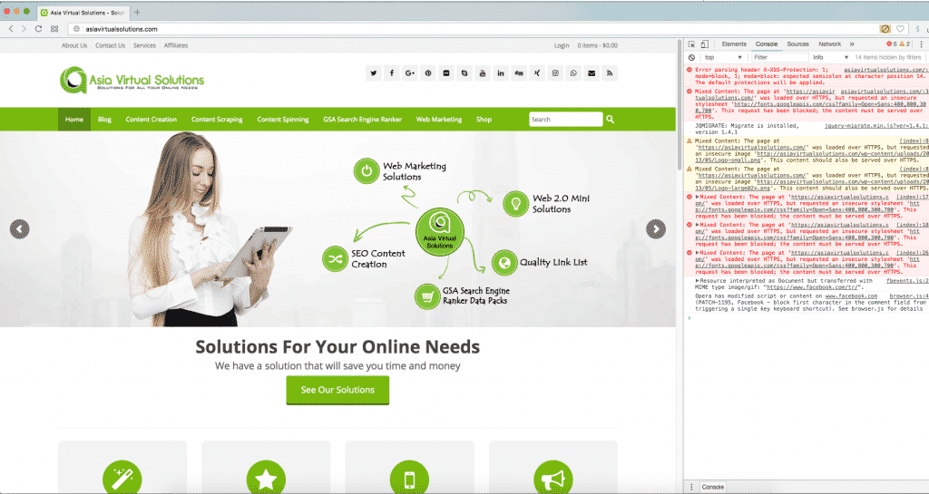 Lỗi SSL Lỗi SSL