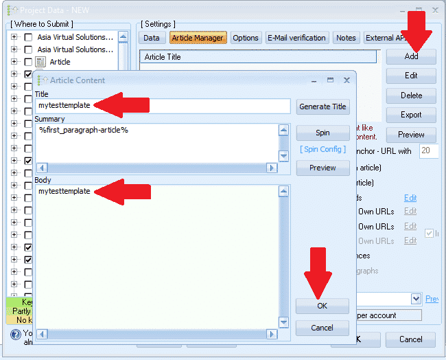 How To Create a GSA Search Engine Ranker Project Template 5 GSA Search Engine Ranker Project Template - sample 3