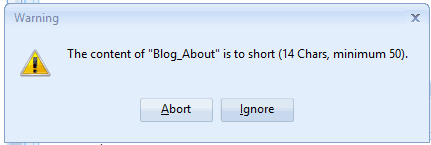 How To Create a GSA Search Engine Ranker Project Template 7 GSA Search Engine Ranker Project Template - save warning