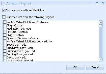 วิธีนำบัญชี GSA Search Engine Ranker กลับมาใช้ใหม่เพื่อประหยัดเงินและเวลา 3 วิธีนำบัญชี GSA Search Engine Ranker มาใช้ซ้ำ - ขั้นตอนที่ 3