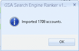 วิธีนำบัญชี GSA Search Engine Ranker มาใช้ซ้ำเพื่อประหยัดเงินและเวลา 4 วิธีนำบัญชี GSA Search Engine Ranker กลับมาใช้ใหม่ - ขั้นตอนที่ 4