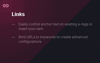 Đánh giá Menterprise: Công cụ tạo nội dung tốt nhất từ trước đến nay? 12 Đánh giá Menterprise - dễ dàng điều khiển văn bản liên kết trên thẻ hoặc chèn văn bản của riêng bạn.