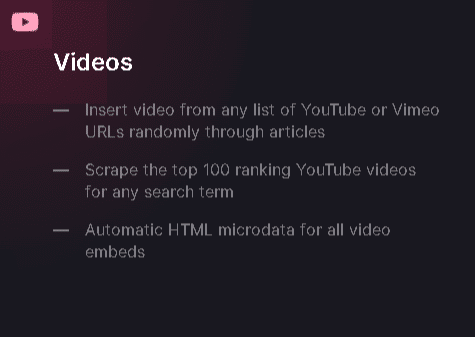 Đánh giá Menterprise: Công cụ tạo nội dung tốt nhất từ trước đến nay? 6 Một video đang phát trên màn hình đen, hiển thị video của Menterprise Videos.