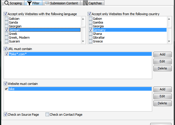GSA Website Contact - Automate Contact Form Submissions 13 GSA Website Contact - Specific Contact