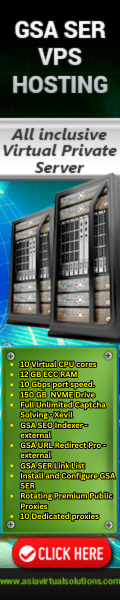 GSA Search Engine Ranker VPS (120X600) - 4 45 Banner for GSA SER VPS Hosting highlights server images, boasting features like robust CPU cores and ample storage. Perfect for optimizing your GSA Search Engine Ranker tasks. Discover more with a "Click Here" button.