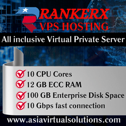 RANKERX VPS HOSTING (250x250) - 3 10 Advertisement for RANKERX VPS hosting featuring details on server specifications against a digital background, now in a 250x250 format.