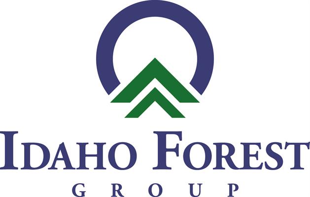 IFG_LogoVERT_Color Idaho Forest Group logo with a blue circular outline, green stylized tree, and the text "Idaho Forest Group" in blue below the graphic.