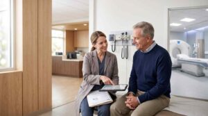 Medicare Parts A, B, C, & D Explained: Understanding Your Options Without the Confusion 1 doctor reviewing medical results tablet patient