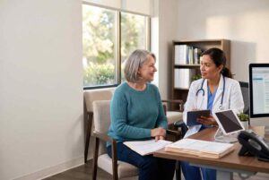 Medicare Plan G vs. Plan N: Which Medigap Plan Saves You More Money Long-Term? 2 female doctor consulting senior woman