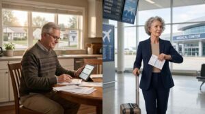 Medicare Advantage vs. Medicare Supplement (Medigap): Which Is Right for You? 4 medicare coverage traveling seniors comparison