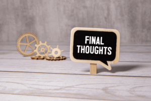 Fixed vs. Variable Annuities: What’s the Difference? 7 phrase final thoughts written vintage typewriter with copy space