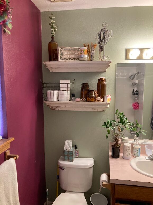 Bathroom Renovations 1 bath sink mirror before