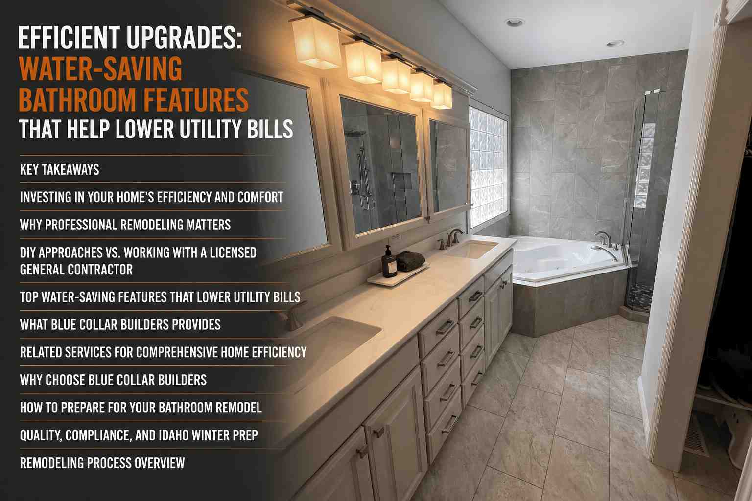 Efficient Upgrades: Water-Saving Bathroom Features That Help Lower Utility Bills Efficient Upgrades: Water-Saving Bathroom Features That Help Lower Utility Bills