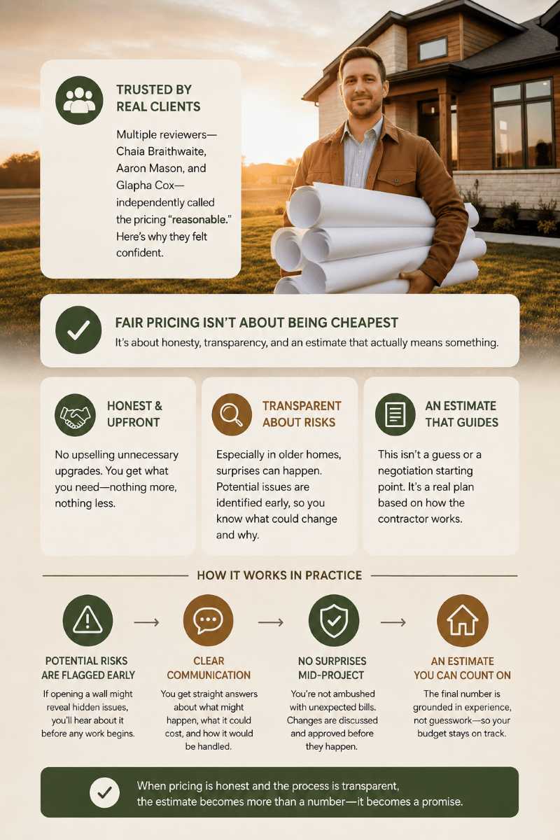 What Our Customers Actually Say: 10 Real Reviews on Communication, Honesty & Craftsmanship 4 WILL THIS BLOW YOUR BUDGET