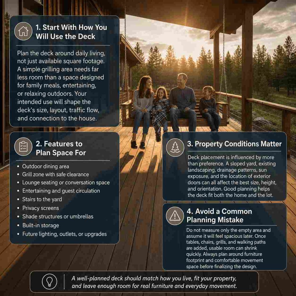 Deck Building in Idaho Falls: Materials, Costs & What to Expect 1 What Should You Consider Before Building a Deck in Idaho Falls