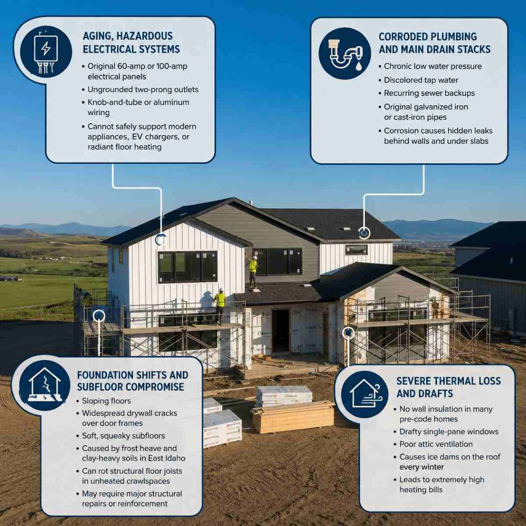 Signs Your Idaho Falls Home Needs a Full Rehab (Not Just a Remodel) 1 What are the major structural and mechanical red flags that signal a full rehab