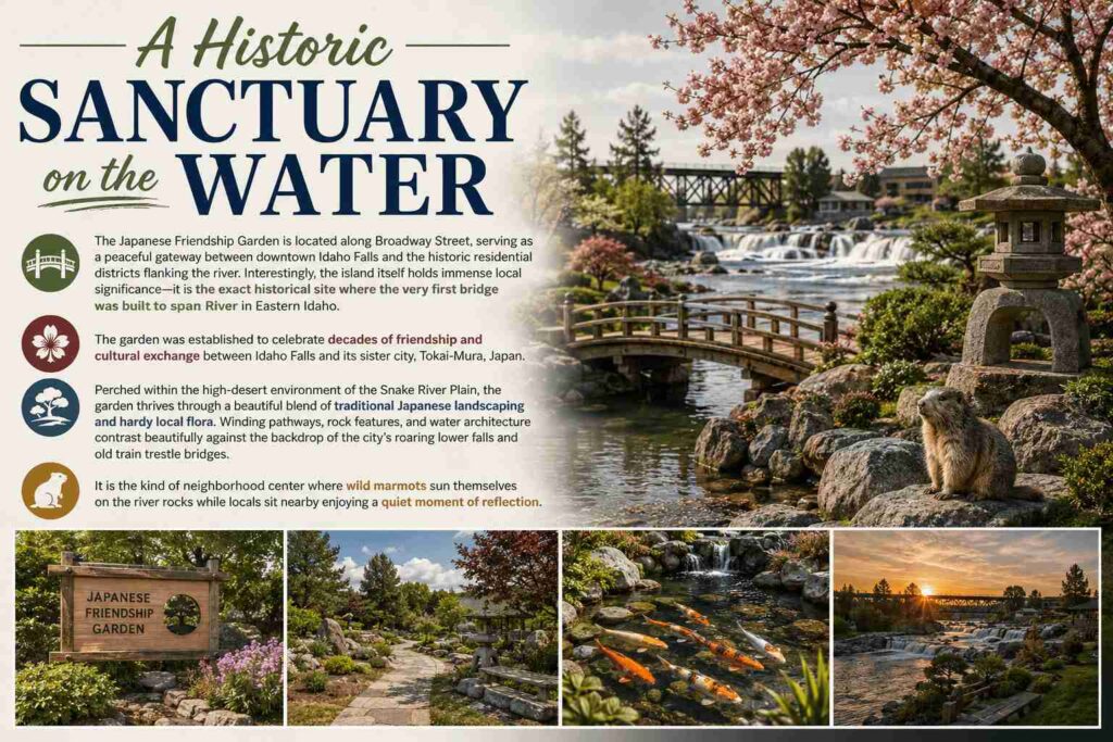 Finding Serenity at the Japanese Friendship Garden in Idaho Falls 1 A Historic Sanctuary on the Water