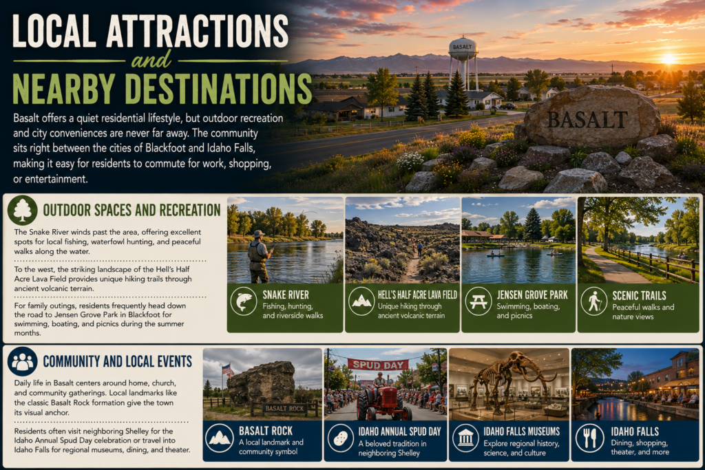 Discover Basalt, Idaho: Quiet Country Living and Agricultural Heritage 1 Discover Basalt Idaho Quiet Country Living and Agricultural Heritage