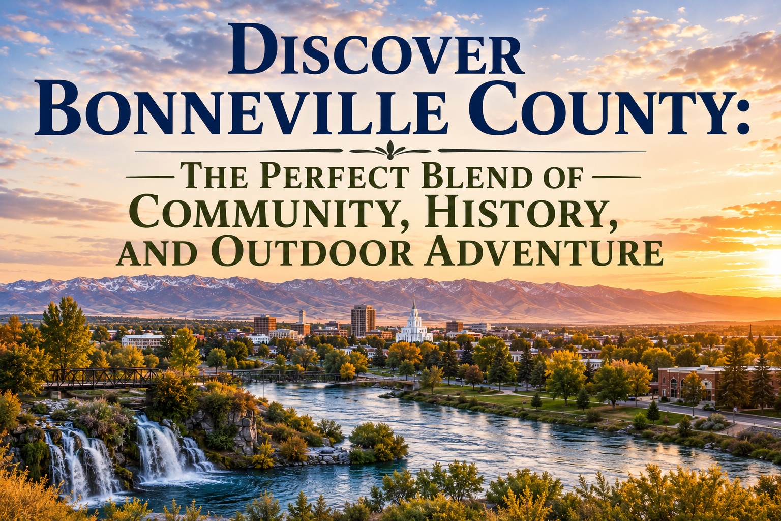 Discover Bonneville County: The Perfect Blend of Community, History, and Outdoor Adventure Discover Bonneville County: The Perfect Blend of Community, History, and Outdoor Adventure