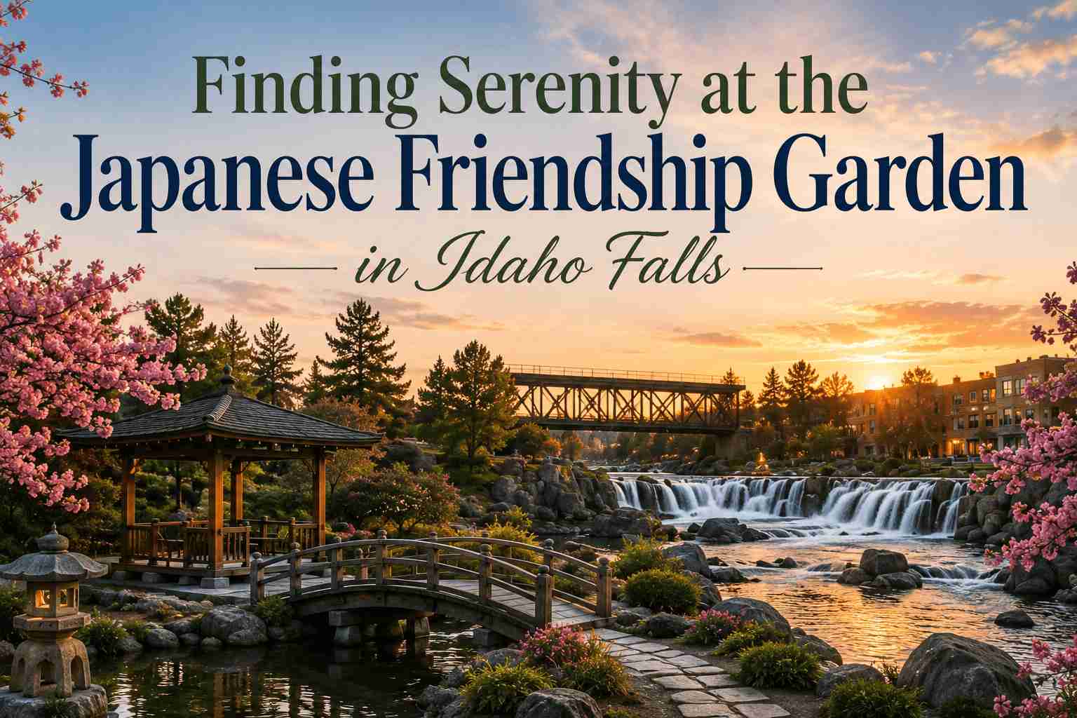 Finding Serenity at the Japanese Friendship Garden in Idaho Falls Finding Serenity at the Japanese Friendship Garden in Idaho Falls