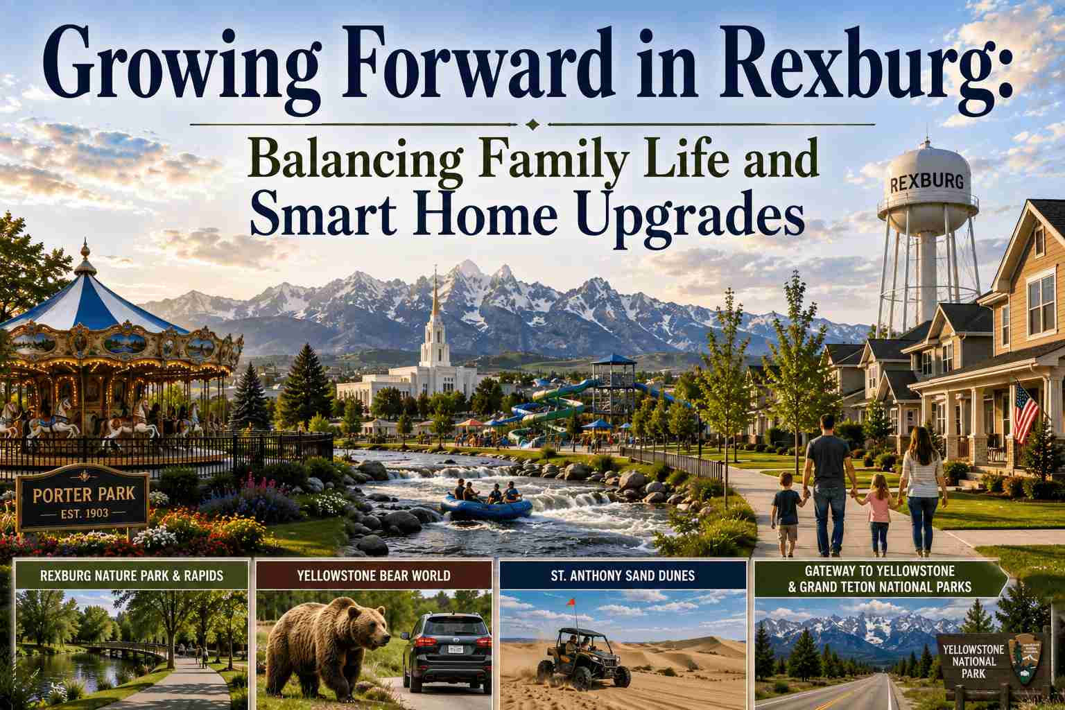 Growing Forward in Rexburg: Balancing Family Life and Smart Home Upgrades Growing Forward in Rexburg: Balancing Family Life and Smart Home Upgrades