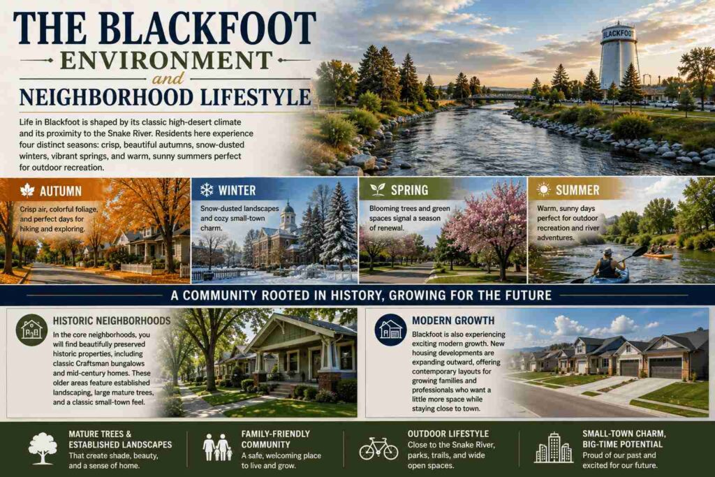 Living in Blackfoot: A Blend of Historic Charm and Modern Growth 1 Living in Blackfoot A Blend of Historic Charm and Modern Growth