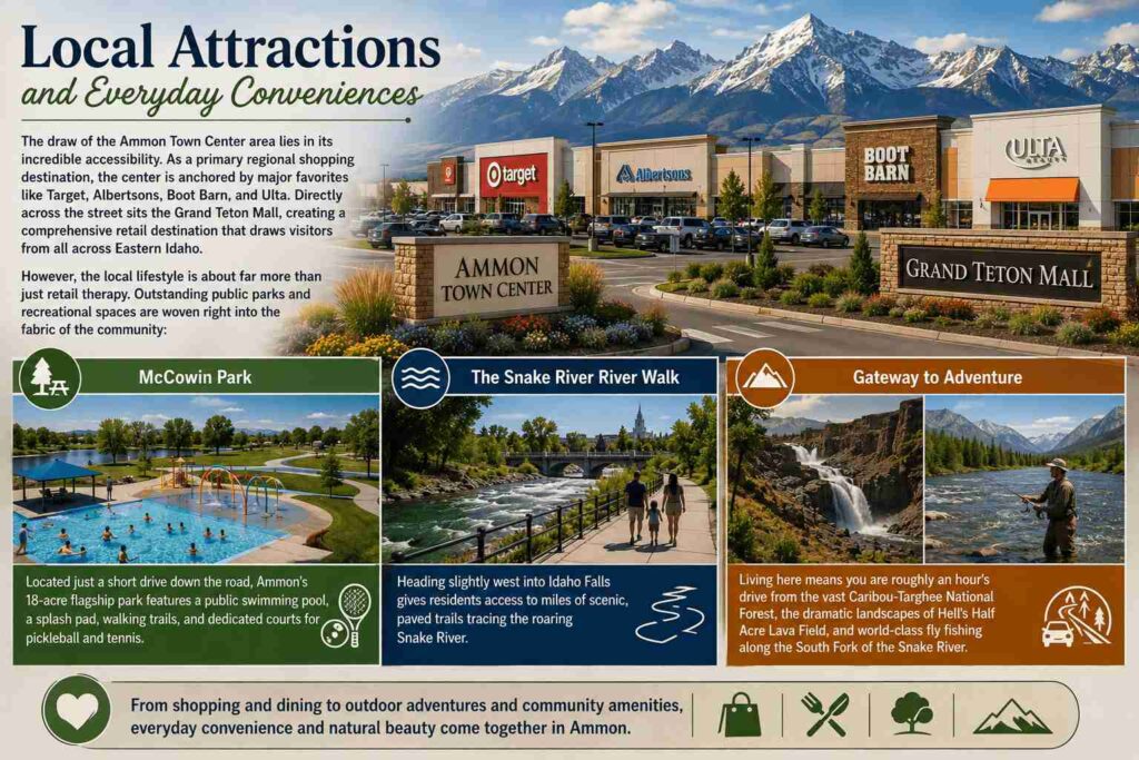 Exploring the Lifestyle and Convenience Near the Ammon Town Center 1 Local Attractions and Everyday Conveniences