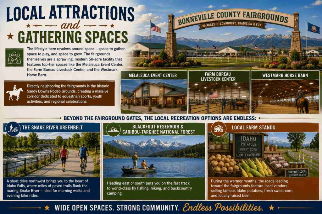 Discovering the Community Spirit Near the Bonneville County Fairgrounds in Idaho Falls 2 Local Attractions and Gathering Spaces