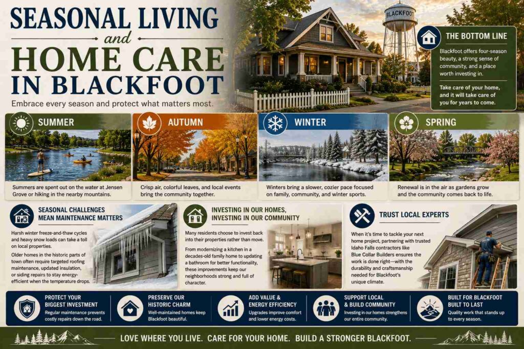 Living in Blackfoot: A Blend of Historic Charm and Modern Growth 3 Seasonal Living and Home Care in Blackfoot