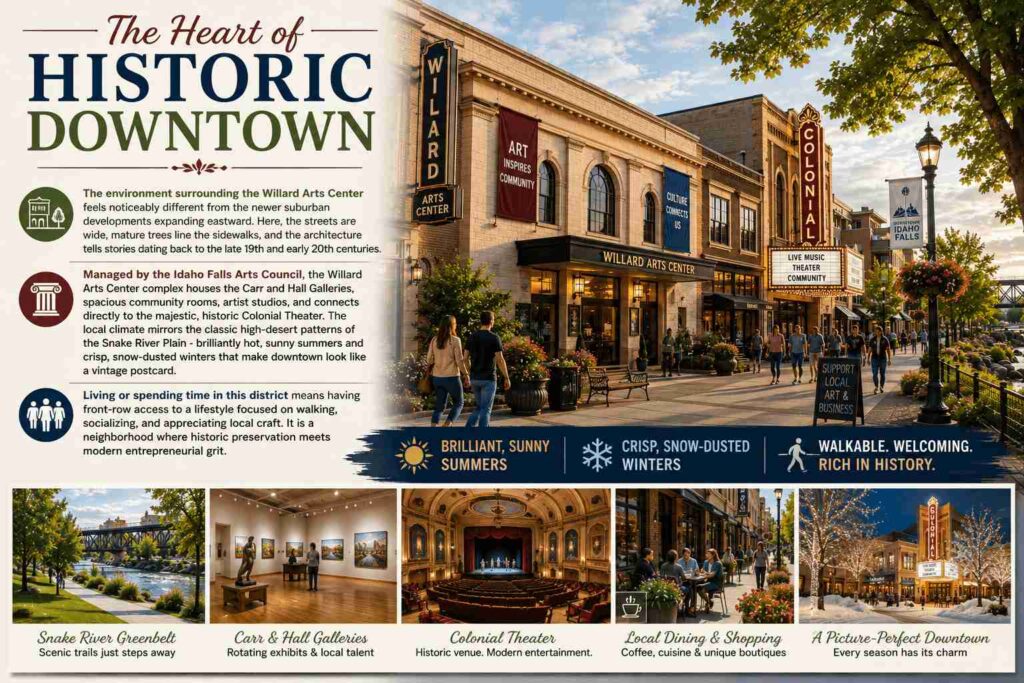 Immersing in the Culture and Lifestyle Around the Willard Arts Center 1 The Heart of Historic Downtown