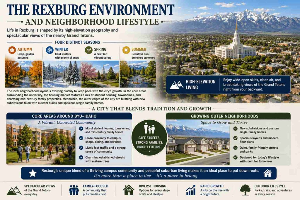 Growing Forward in Rexburg: Balancing Family Life and Smart Home Upgrades 1 The Rexburg Environment and Neighborhood Lifestyle