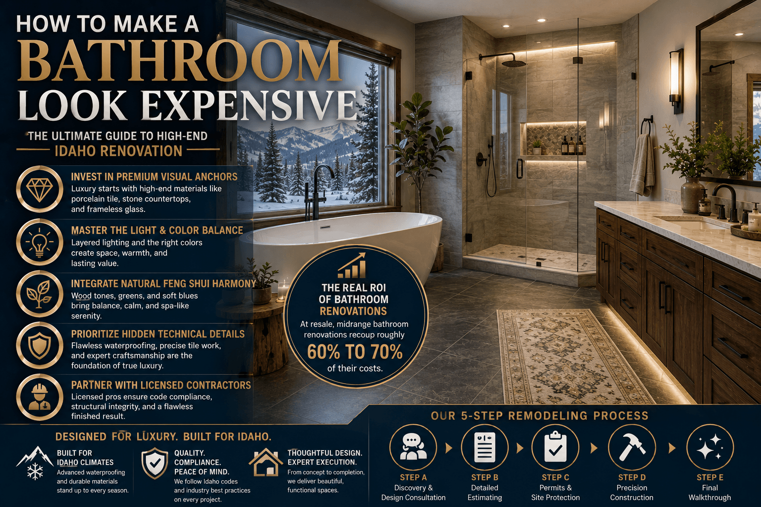 How to Make a Bathroom Look Expensive: The Ultimate Guide to High-End Idaho Renovation How to Make a Bathroom Look Expensive: The Ultimate Guide to High-End Idaho Renovation
