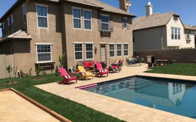 Portfolio 9 Contemporary Pool and Spa, New Pavers, Landscape Design – Simi Valley, CA