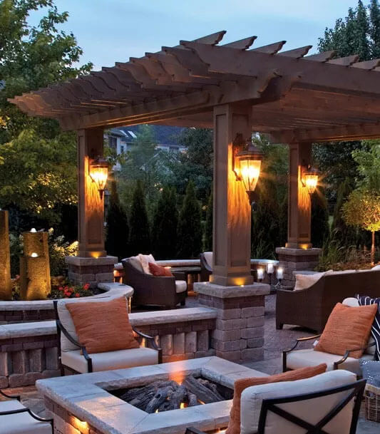 pergolas-left Fire pits