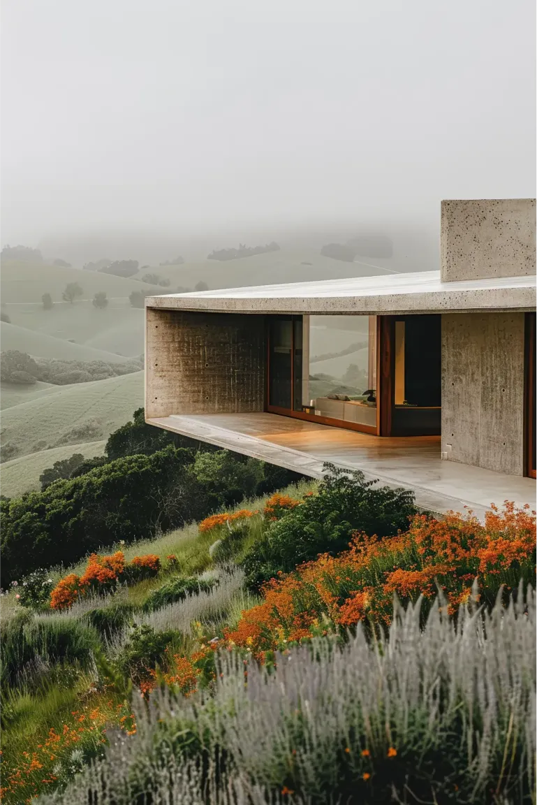 view-luxurious-villa-with-modern-architectural-design Fire pits