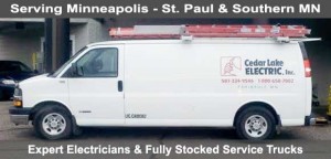 Minneapolis Electrician - Fully Stocked Service Trucks Minneapolis Electrician - Fully Stocked Service Trucks