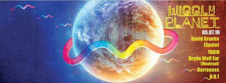 Wiggly Planet warehouse party with David Granha & Bryan Wolf Ear