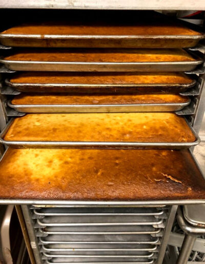 commercial-kitchen-sheet-pans-of-baked-cornbread