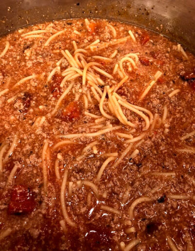 spaghetti-with-ground-beef-marinara-sauce