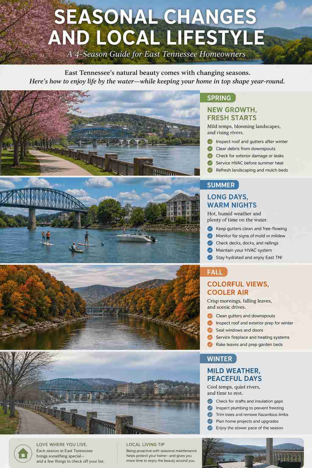 Enjoying Knoxville's Riverfront in Volunteer Landing While Keeping Your Home Comfortable Year-Round 3 Enjoying Knoxville's Riverfront in Volunteer Landing While Keeping Your Home Comfortable Year-Round