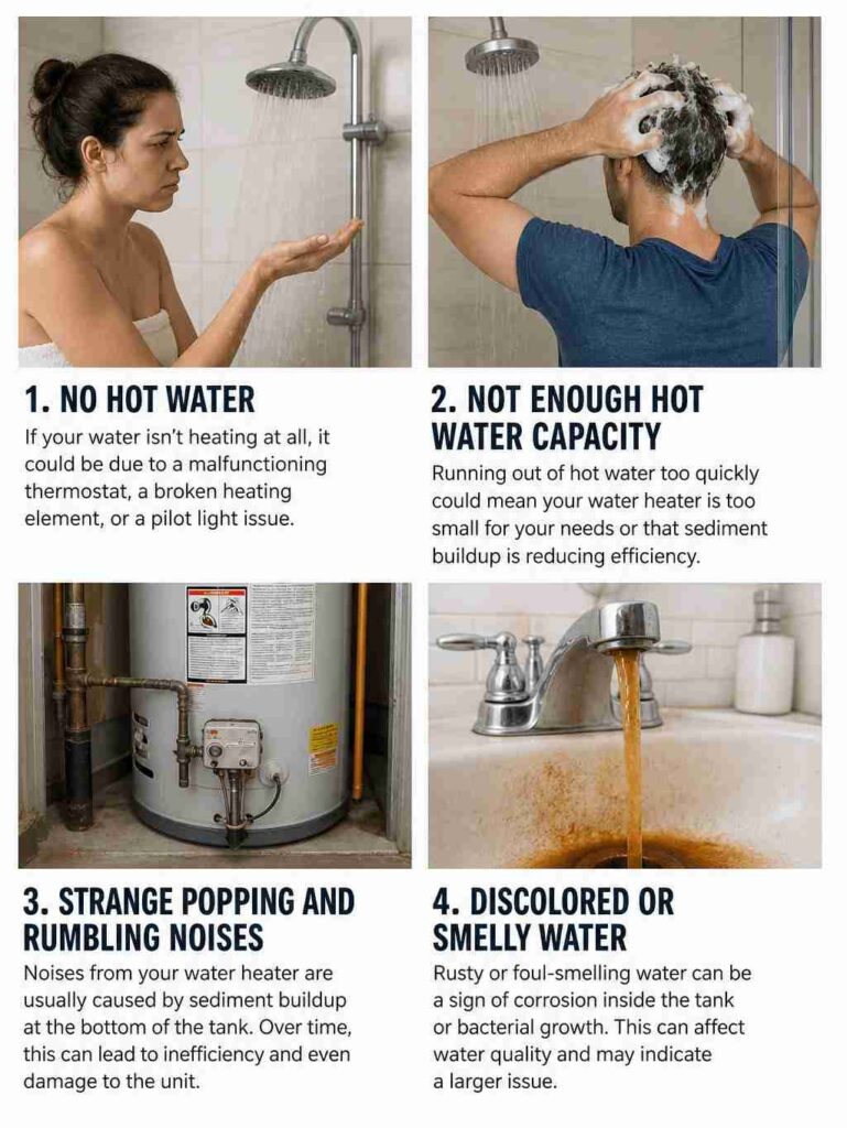 Water Heater Problems: Common Warning Signs, Repairs, and Maintenance Tips Homeowners Should Know 3 Water Heater Problems: Common Warning Signs, Repairs, and Maintenance Tips Homeowners Should Know