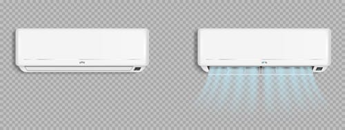 5 Warning Signs It's Time to Replace Your AC Unit 1 Air conditioner with cold wind waves conditioning