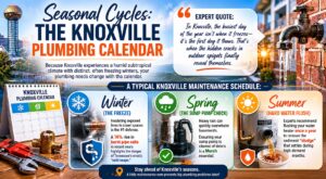 Mastering the Flow: The Homeowner’s Guide to Plumbing in Knoxville, Tennessee 1 Seasonal Cycles: The Knoxville Plumbing Calendar