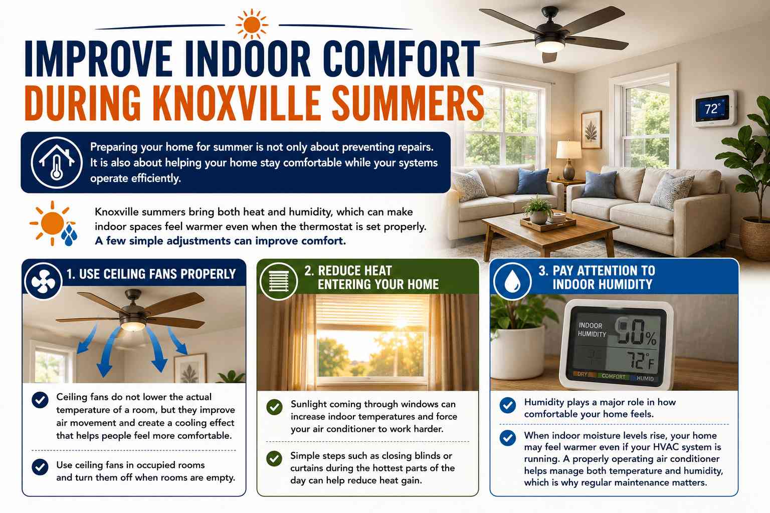 How to Prepare Your Home for Summer in Knoxville 5 How to Prepare Your Home for Summer in Knoxville