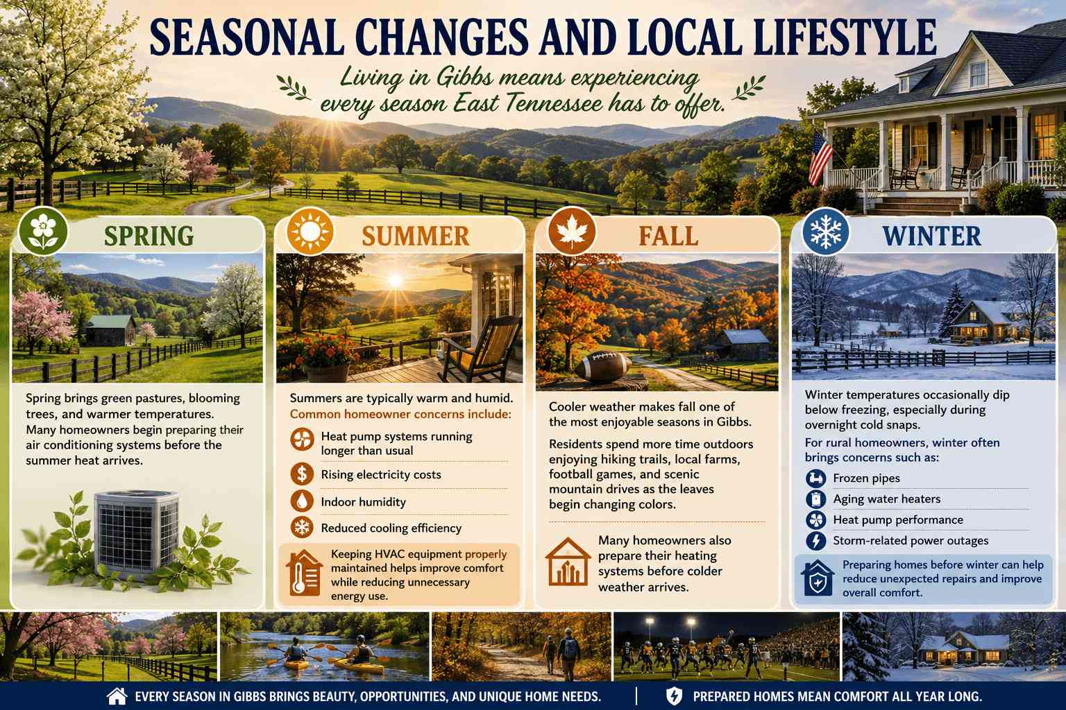 Living in Gibbs, TN: Dependable Home Comfort in a Peaceful East Tennessee Community 2 Living in Gibbs, TN: Dependable Home Comfort in a Peaceful East Tennessee Community