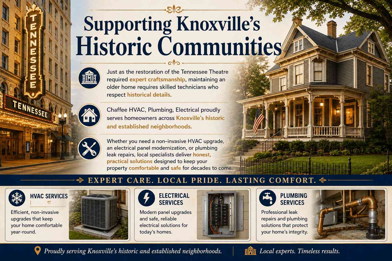 Preserving Historic Comfort: Lessons from the Tennessee Theatre for Knoxville Homes 4 Preserving Historic Comfort: Lessons from the Tennessee Theatre for Knoxville Homes