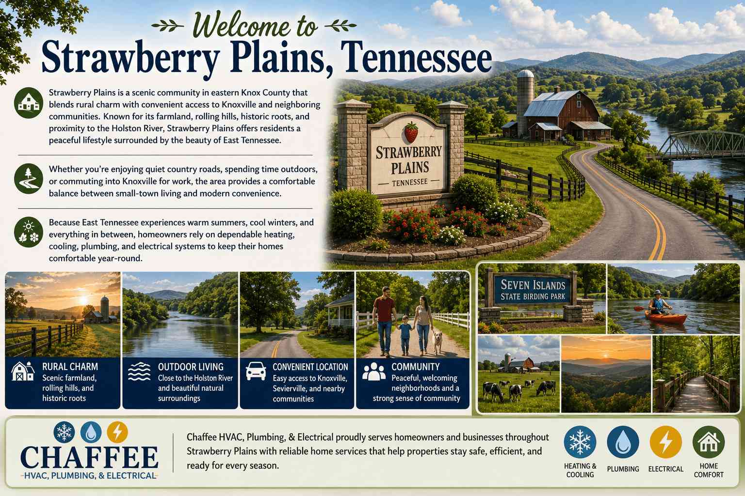 Living in Strawberry Plains, TN: Enjoying Comfortable Living in East Knox County 1 Living in Strawberry Plains, TN: Enjoying Comfortable Living in East Knox County
