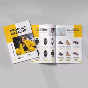 Catalog Printing hover view
